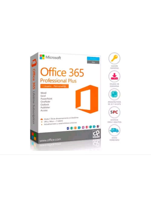 Microsoft Office 365 |5PC|5TB CLOUD|5 USERS
