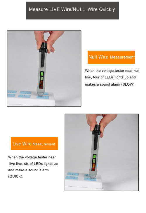 MUSTOOL MT812 Non-contact Volatge Tester Pen