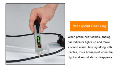 MUSTOOL MT812 Non-contact Volatge Tester Pen