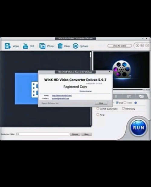 WinX HD Video Converter Deluxe license +Download