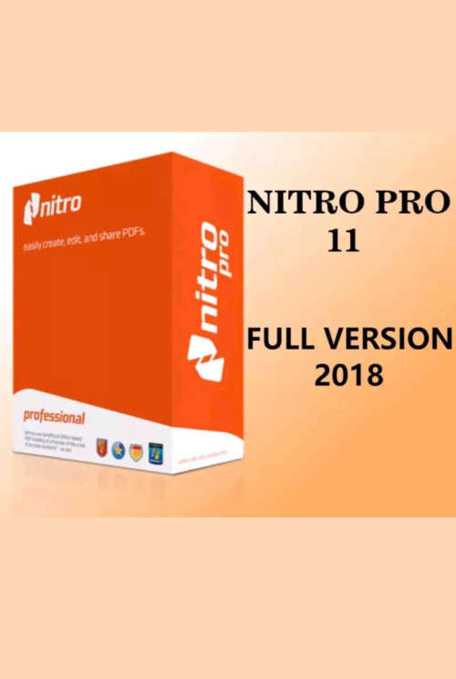 Nitro Pro 11 PDF Reader Creator Editor | Full version | Lifetime License