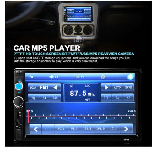 Car Radio with reverse Camera