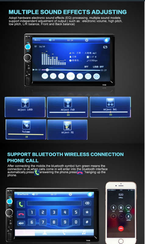 Car Radio with reverse Camera