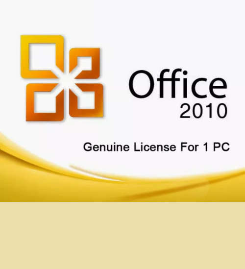 Microsoft Office 2010 Professional Plus For 1 PC License 32-64Bit Digital Genuine