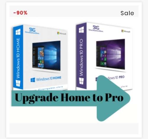 Windows 10 home to Win10 Pro Upgrade Key
