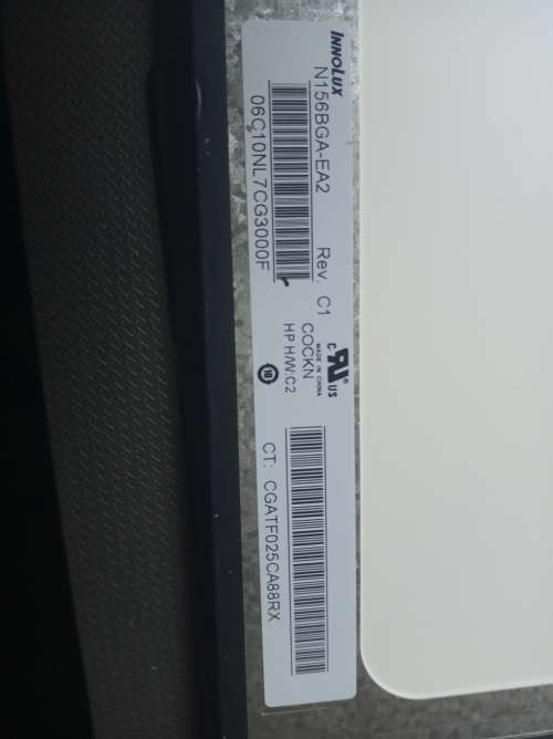Hp 250 G6 Cracked screen!