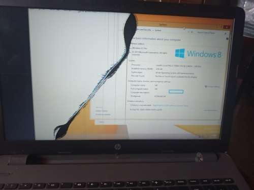 Hp 250 G6 Cracked screen!