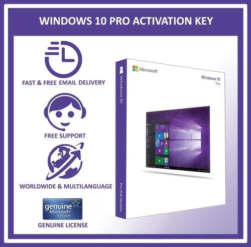 Windows 10 Pro Lifetime License key`Retail