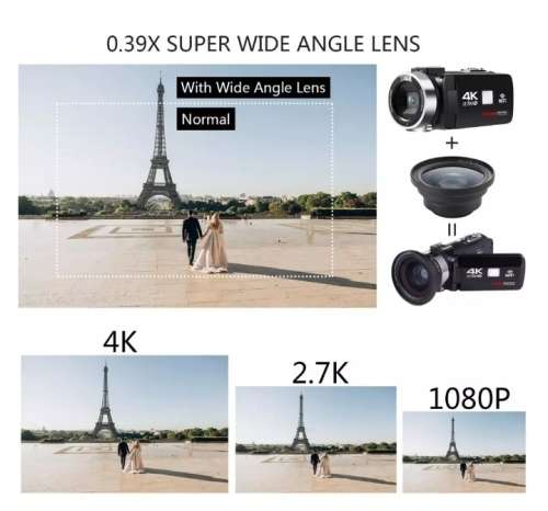 4K Video Camera WiFi Control App