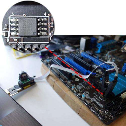 USB Bios Programmer full Kit