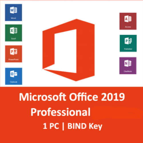OFFICE 2019 PROFESSIONAL:BIND Retail Key