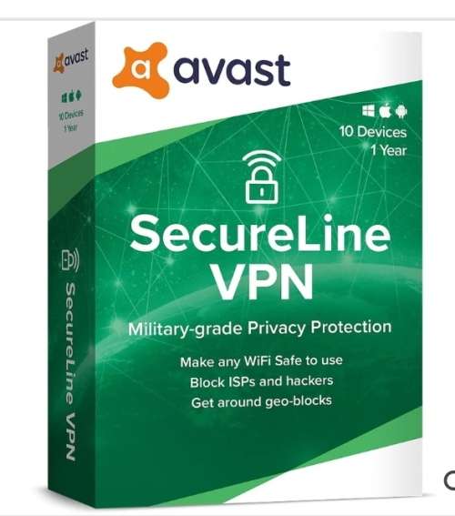 Vpn Avast SecureLine VPN 10 Devices 1 Year