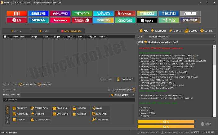 Unlocktool - Mobile Fixing Software * 6 months Subscription *
