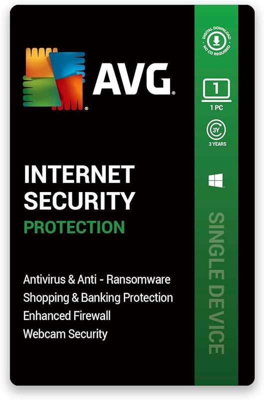 Internet Security for 1 User, 3 Years by AVG
