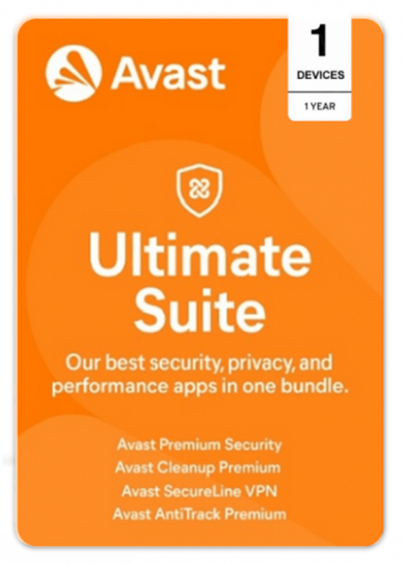 Avast Ultimate (PC) 1 Device 1 Year key