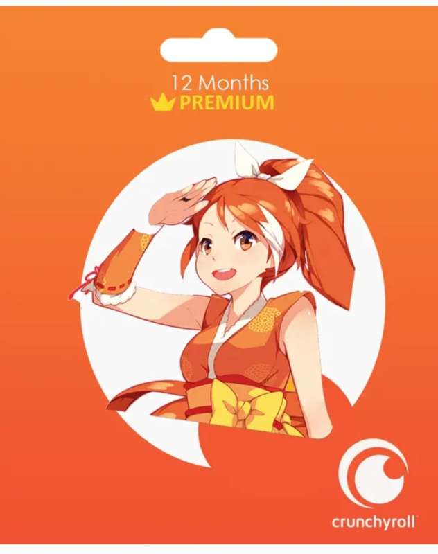 Crunchyroll Mega Fan Plan 1 Year Subscription code