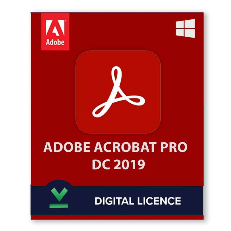 Adobe Acrobat DC Pro 2019: 1 PC Key