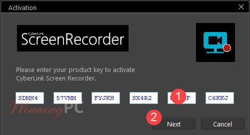 CyberLink Screen Recorder 2 Activation Key  Game Streaming, Screen Recording