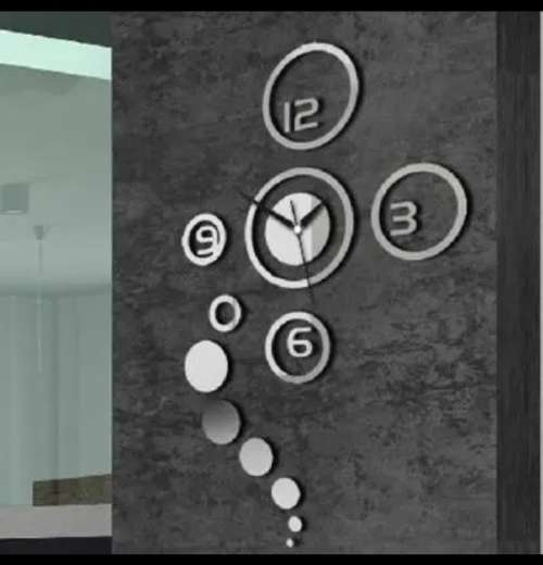 3D Wall Watch