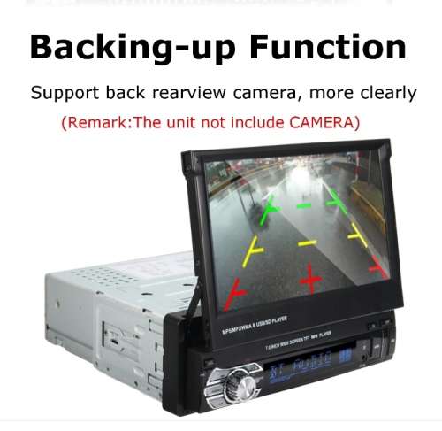 Retractable Car Radio