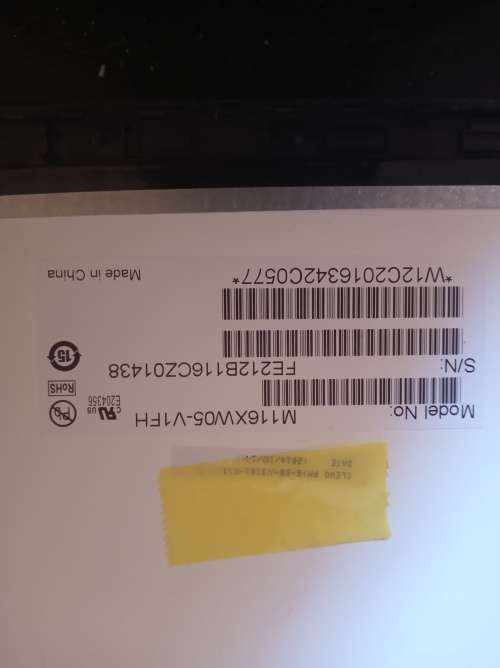 11.6 LCD Screen M116XW05-V1FH
