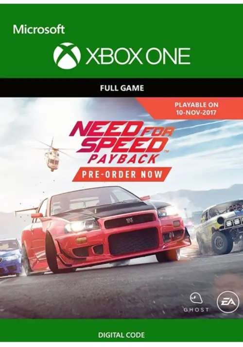 Need for Speed Payback Xbox One Digital Download :