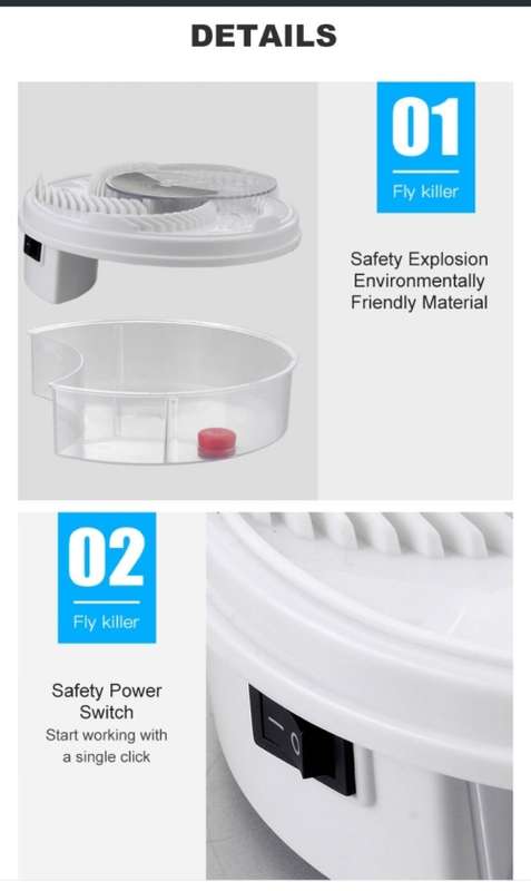Electric Fly Trap Device