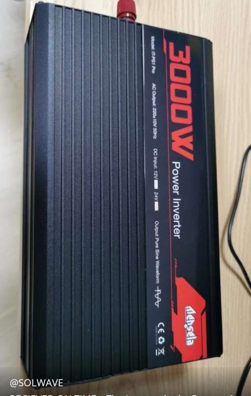 12V 3000W Inverter Pure Sine Wave
