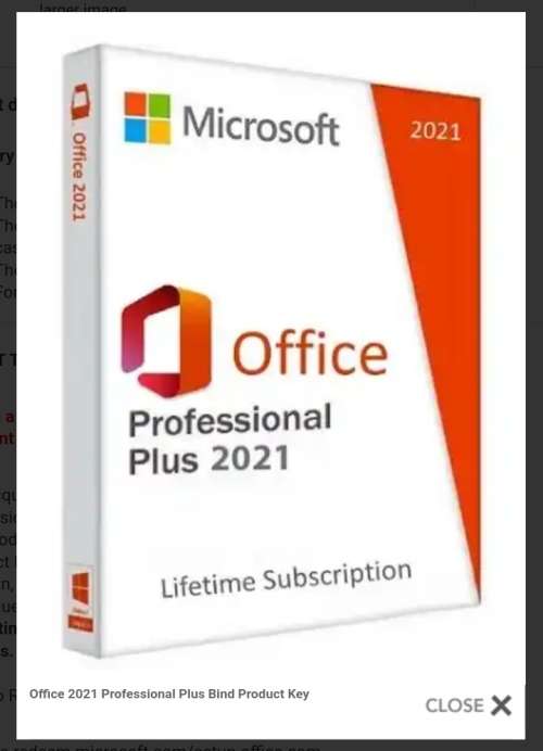 Microsoft Office 2021{bind Account/Email}