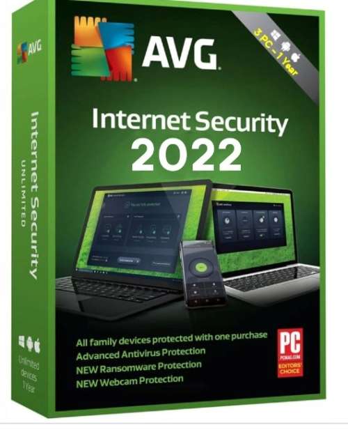 AVG Internet Security 1 User 3 Years AVG Key GLOBAL