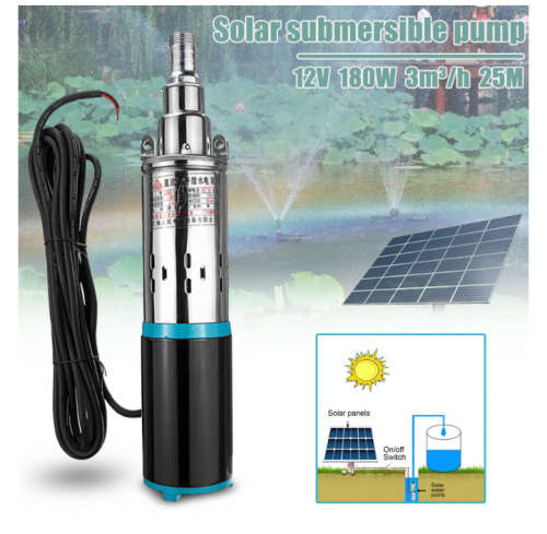 Solar water pump 12/24V Max Lift 25m