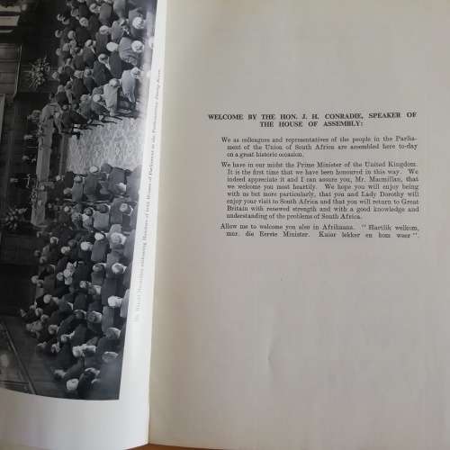 Souvenir - Harold Macmillan`s `Winds of Change` address to Parliament on 3 February 1960