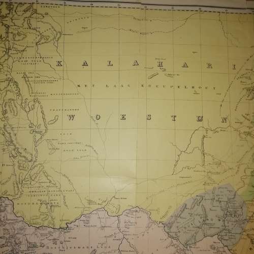 Africana Map of Zuid-Afrika