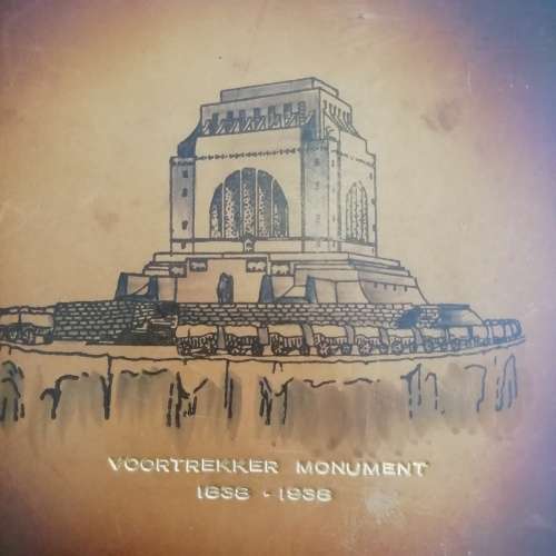 Africana - leather folder/1938 Groot Trek Herdenking.