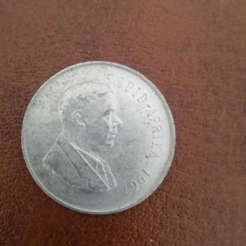 1967 R1 silver coin