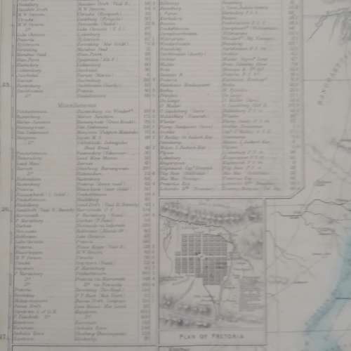 Africana - Map of the ZAR and surrounding territories