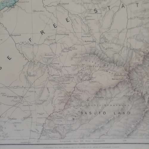 Africana - Map of the ZAR and surrounding territories