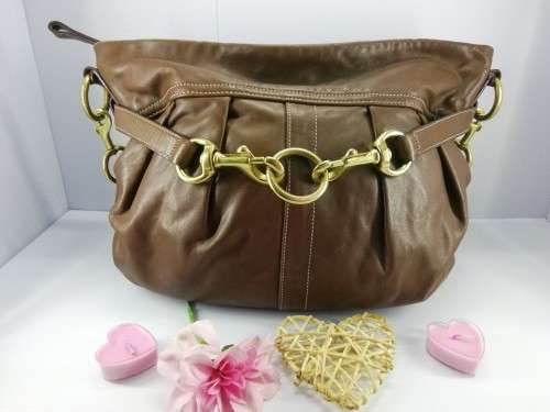 Coachella Brown leather handbag