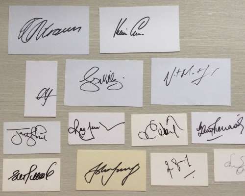SPRINGBOK RUGBY CAPTAINS AUTOGRAPHS x 4 PLUS OTHERS