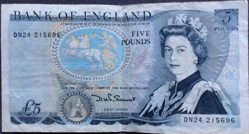 5 POUND BANKNOTE (ENGLAND)