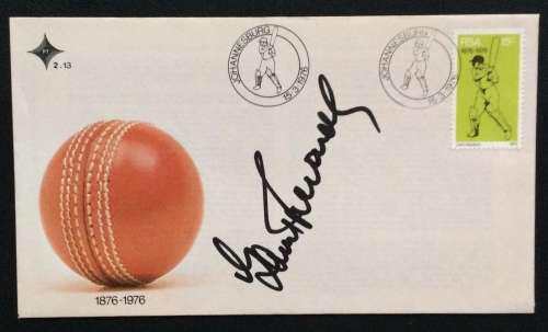 BARRY RICHARDS AUTOGRAPH ON FDC (1976)