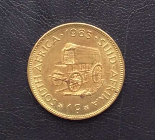 1c COIN 1963 (CIRCULATED)