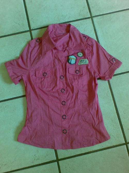 Identity women's pink top size 34
