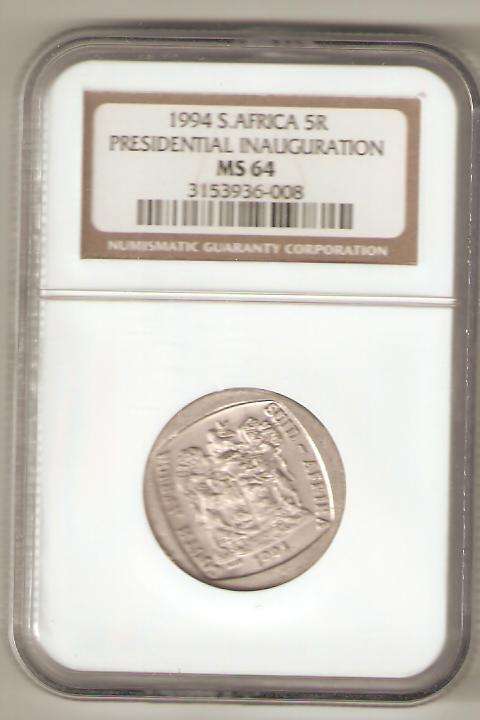 1994 PRES INAUGURATION MS 64 @ R1 START