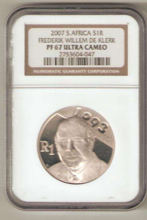 2007 DE KLERK S1R NGC PF67 ULTRA CAMEO @ R1 START