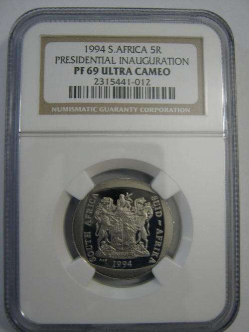 ### 1994 Presidential Inauguration R5 Graded PF69 Ultra Cameo ###