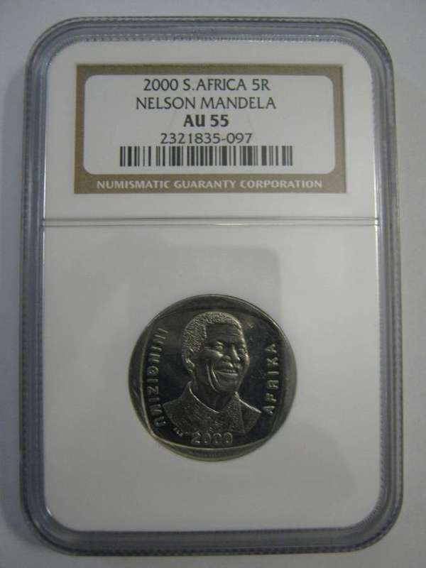 ### Nelson Mandela 2000 R5 Graded PF66 ULTRA CAMEO ### @@@ R1 START