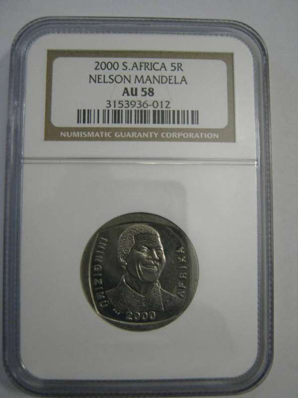 ### Nelson Mandela 2000 R5 Graded AU 58 ### @@@ R1 START