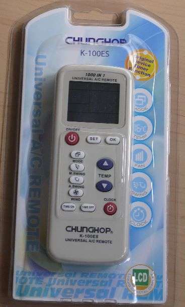 Universal Aircon Remote with LCD Display