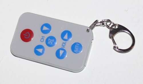 close up of the most evil remote ever